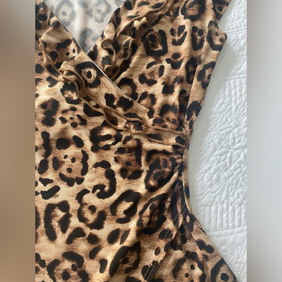 Boston Proper Faux Wrap Top - Picture 3 of 7